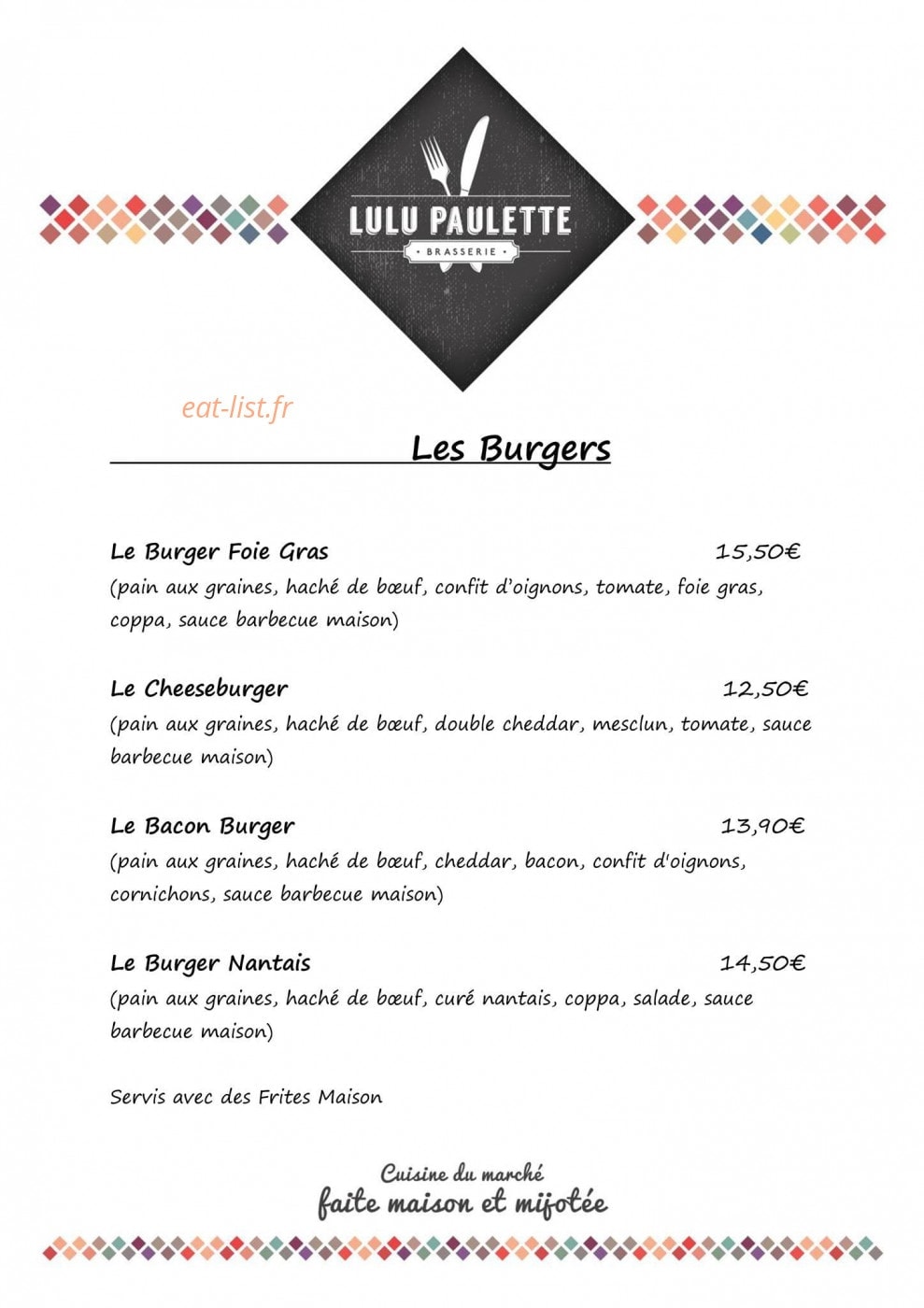 Lulu Paulette — carte page 4