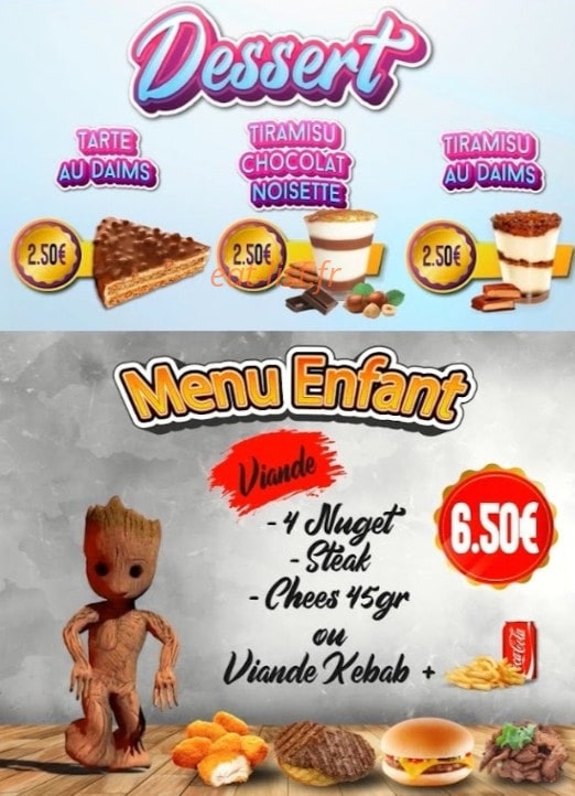O’Délices kebab — carte page 7