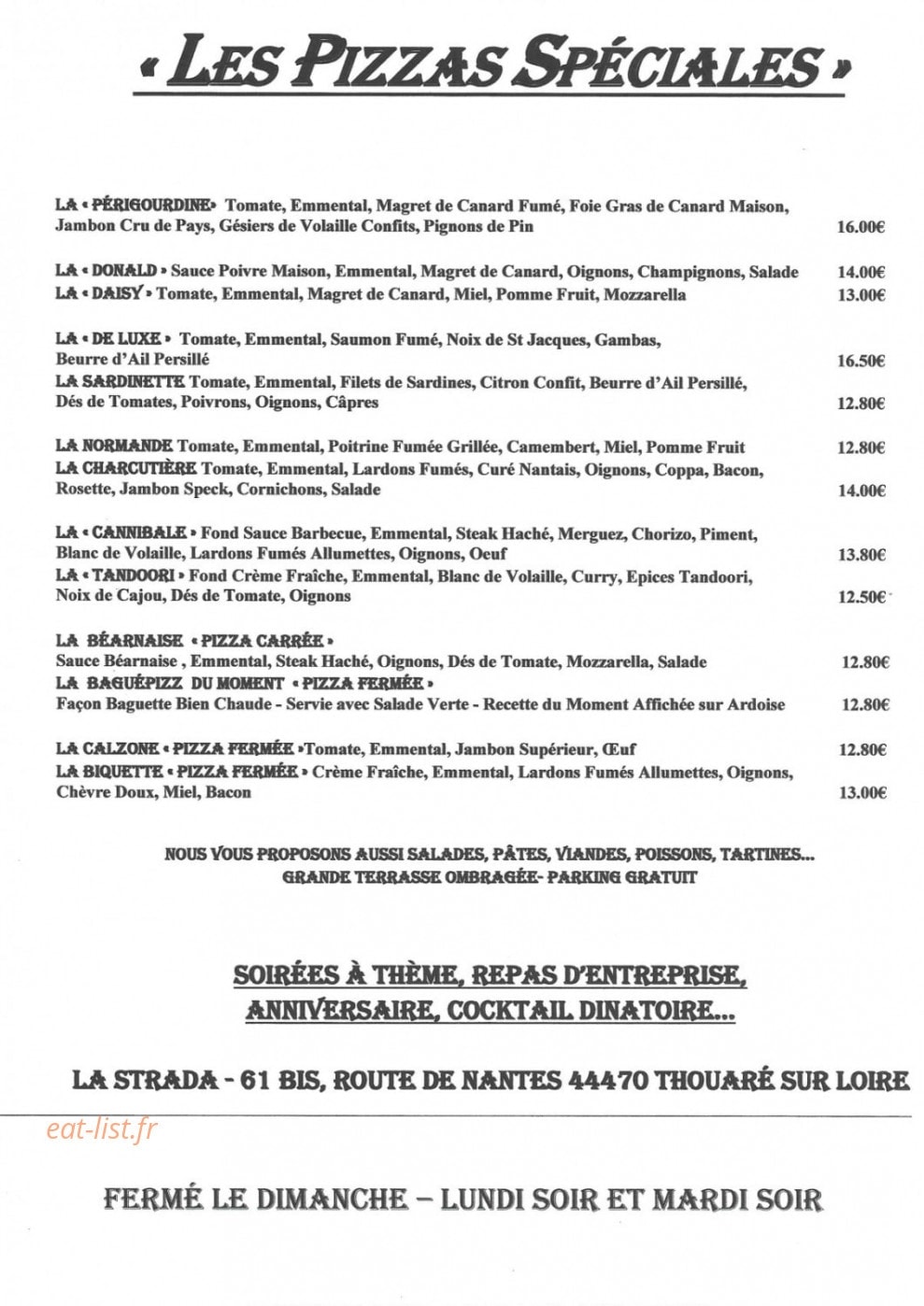 La strada — carte page 1