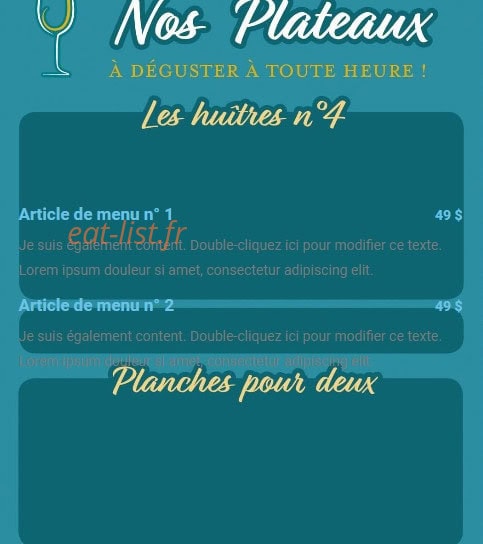 Fred l'Écailler — carte page 2