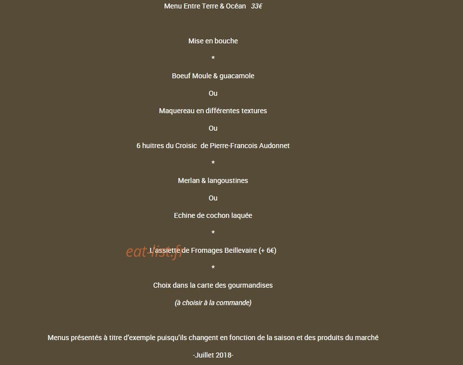 L'Estacade — carte page 1