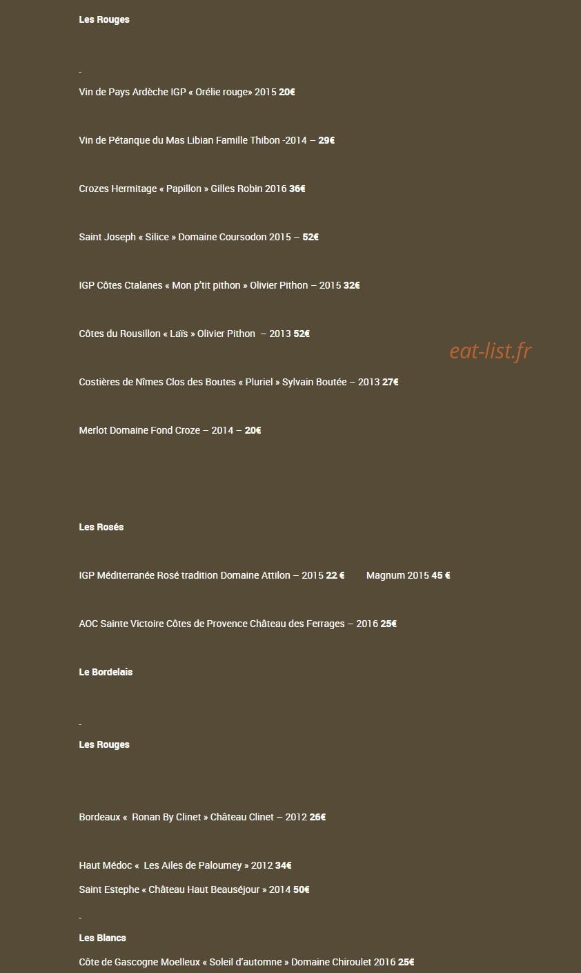 L'Estacade — carte page 11