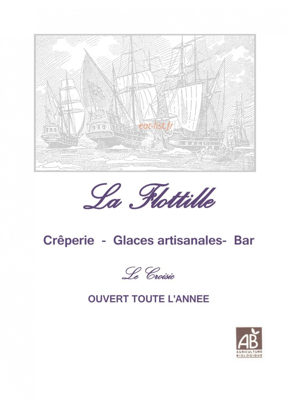 La Flottille — carte page 1