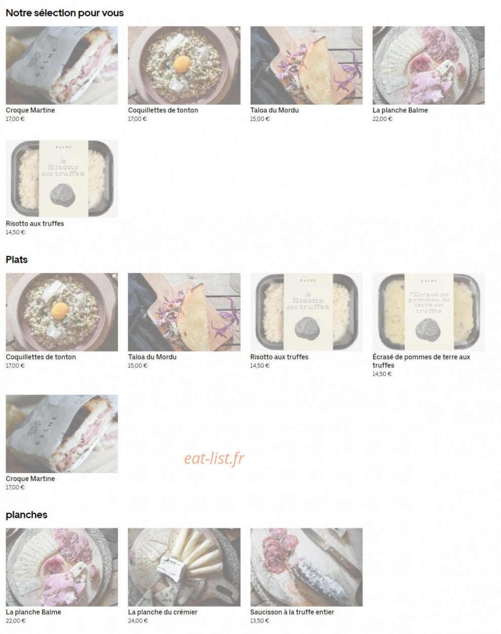 Balme — carte page 1