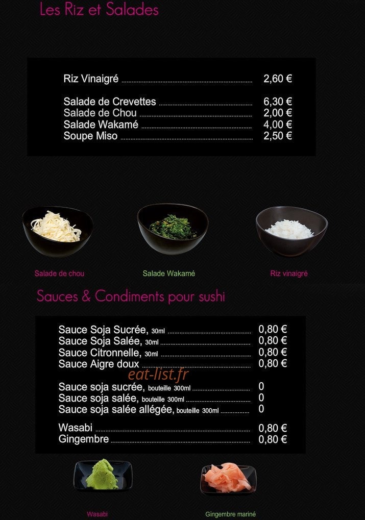Ban Sushi — carte page 10