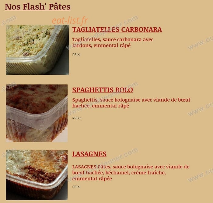Ban Sushi — carte page 4