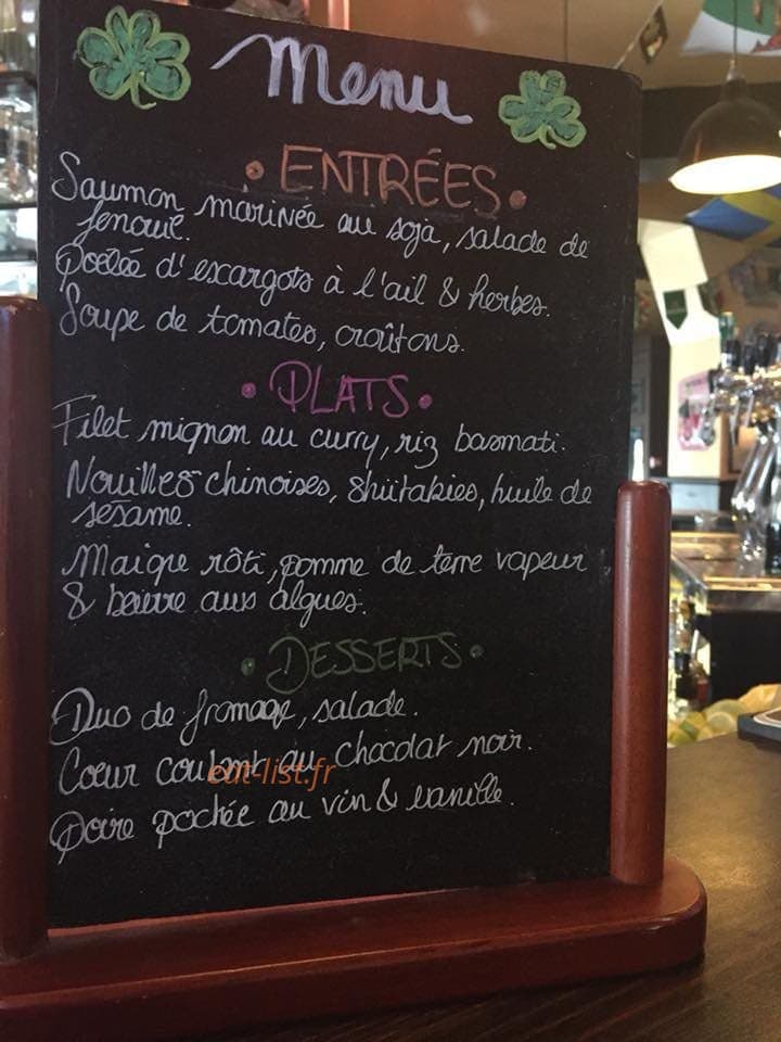 Charlie's Corner La Baule — carte page 1