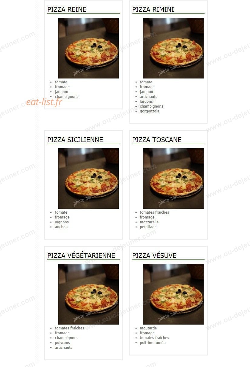 La Tour de Pise — carte page 28