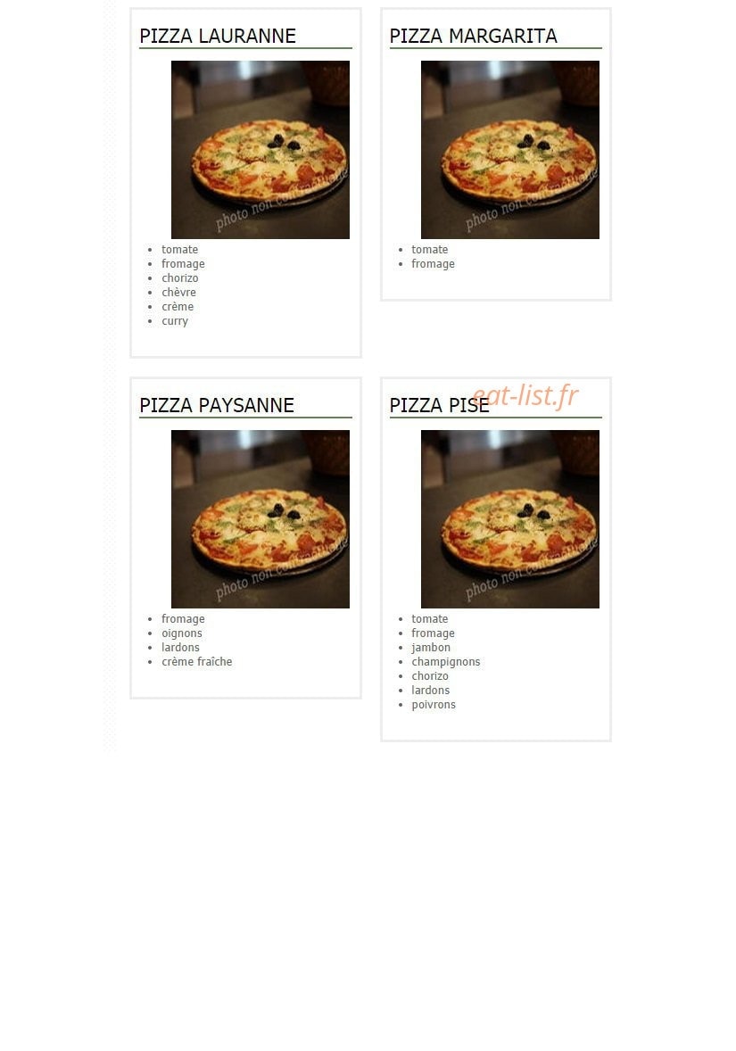 La Tour de Pise — carte page 27