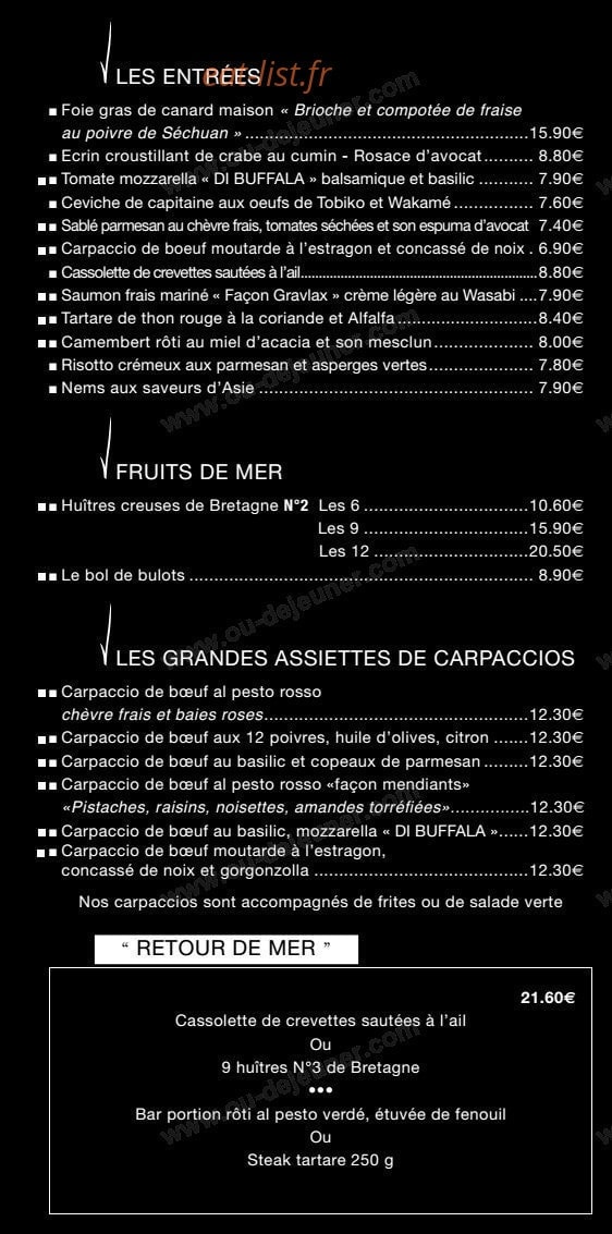 La villa — carte page 1