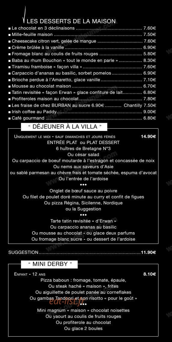 La villa — carte page 4