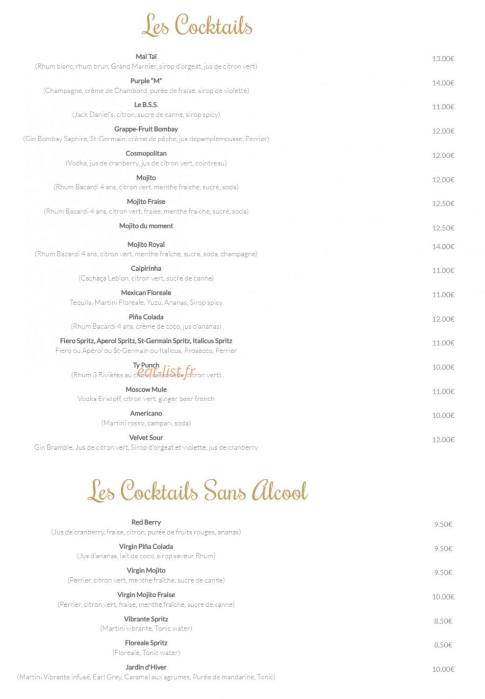 Le M — carte page 5
