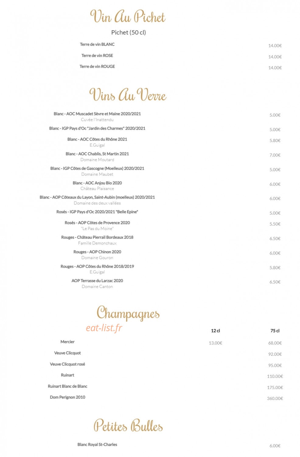 Le M — carte page 9