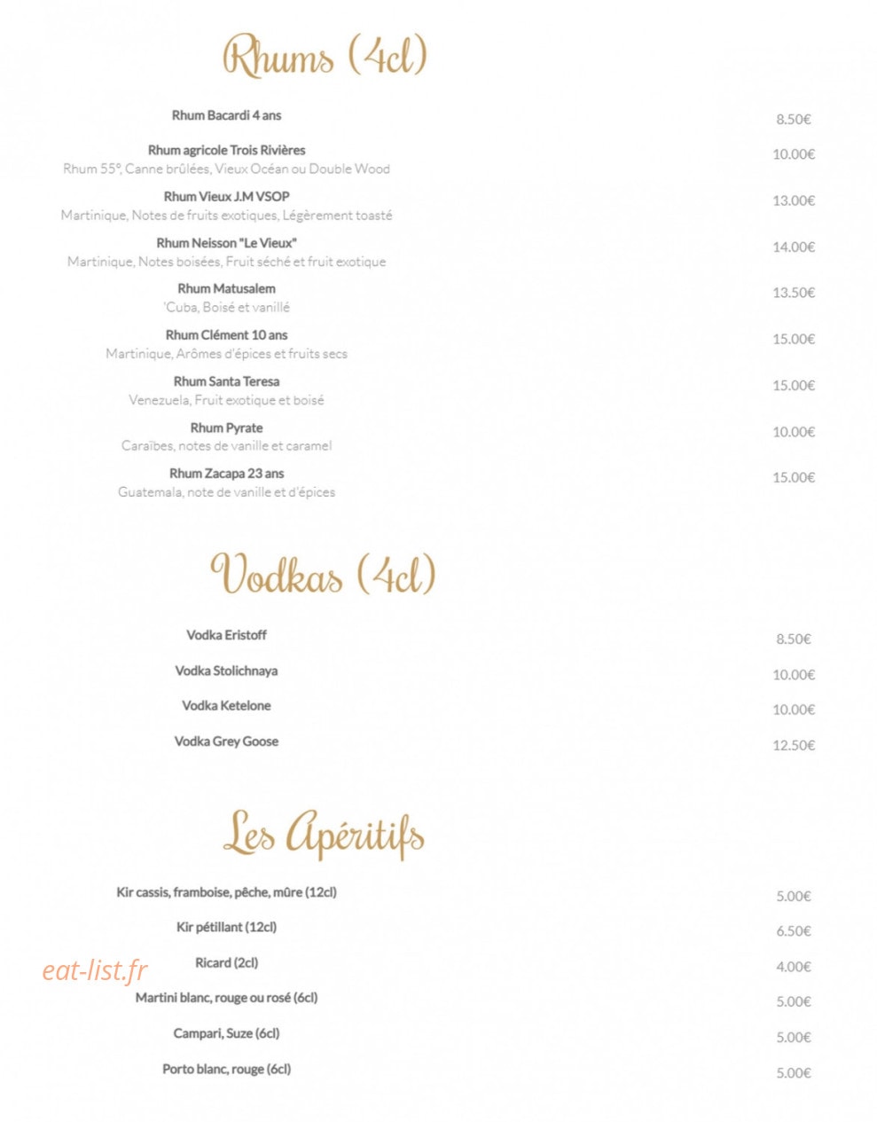 Le M — carte page 8