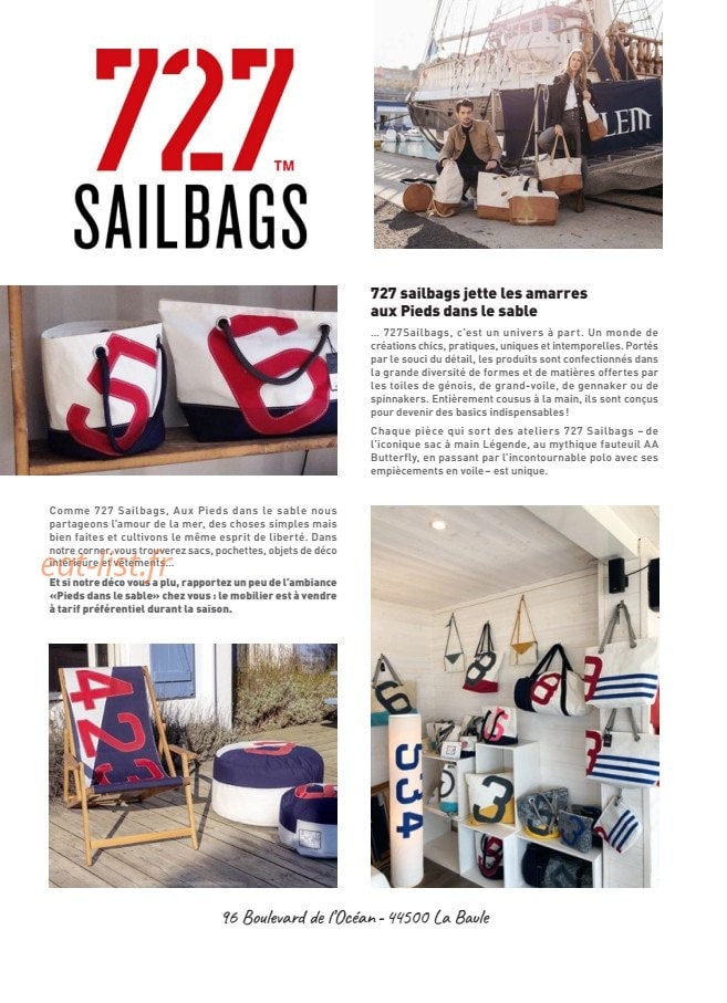 Les Pieds dans le Sable — carte page 2