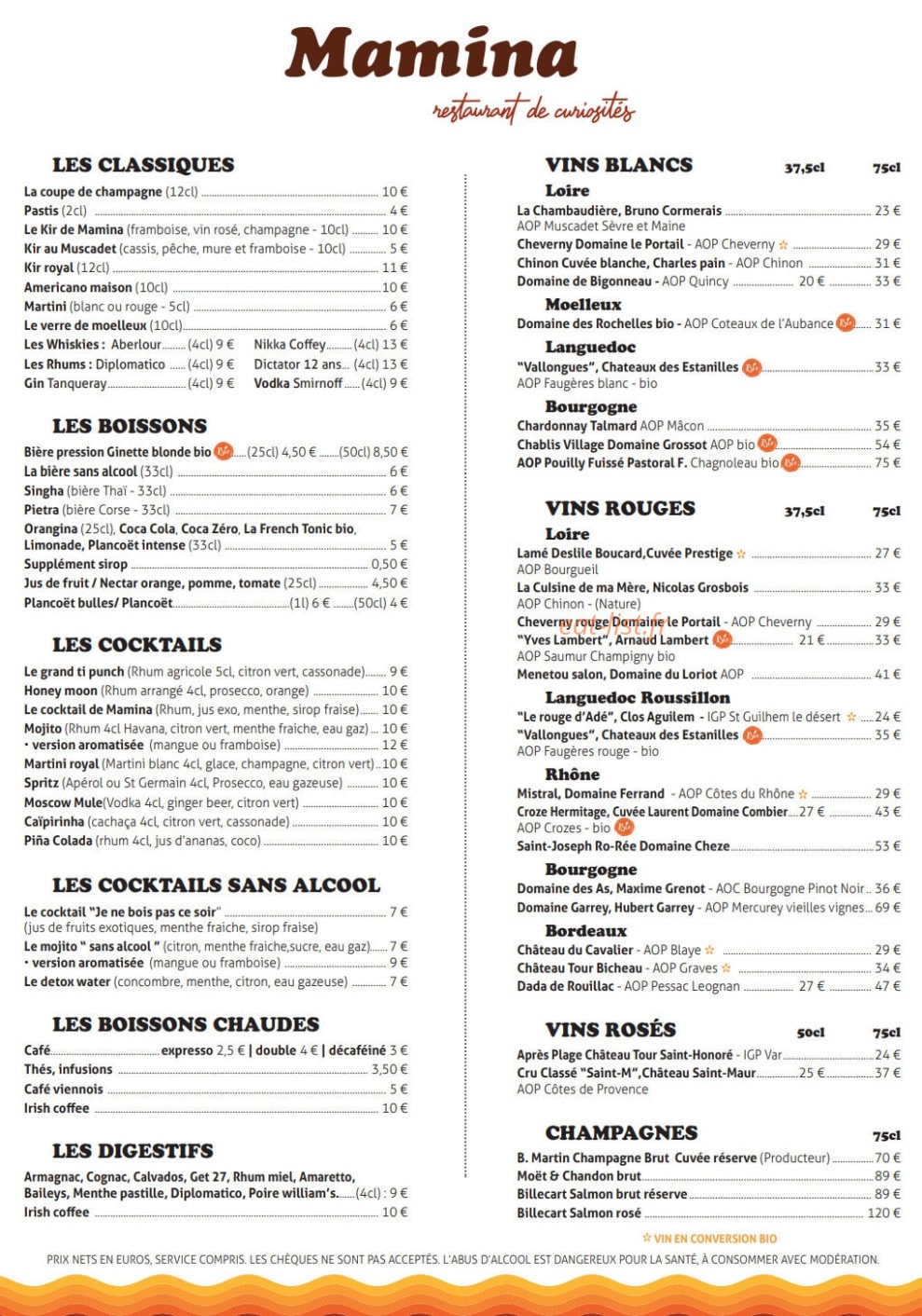 Mamina — carte page 2