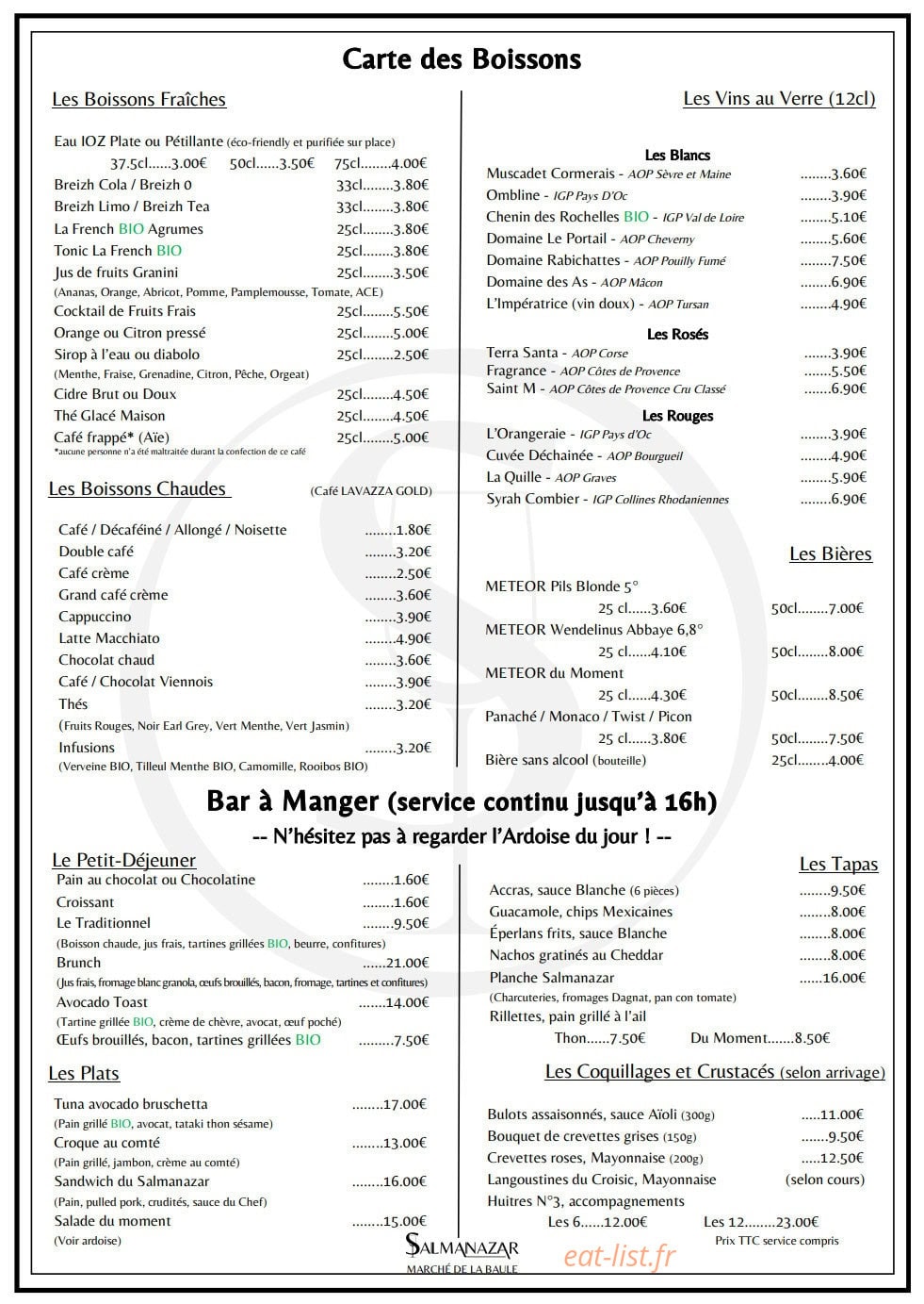 Salmanazar — carte page 1