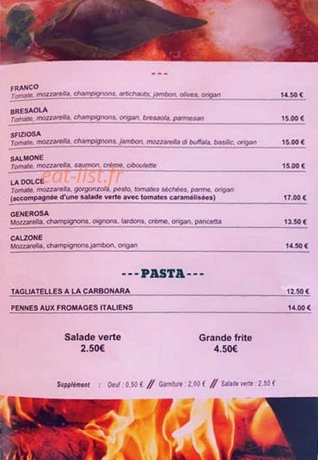 Cara Mamma — carte page 2