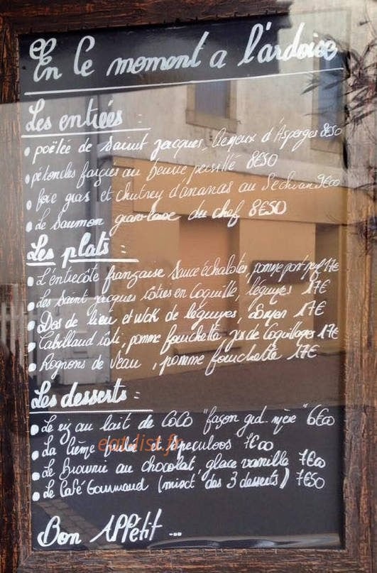 L'aparté — carte page 1