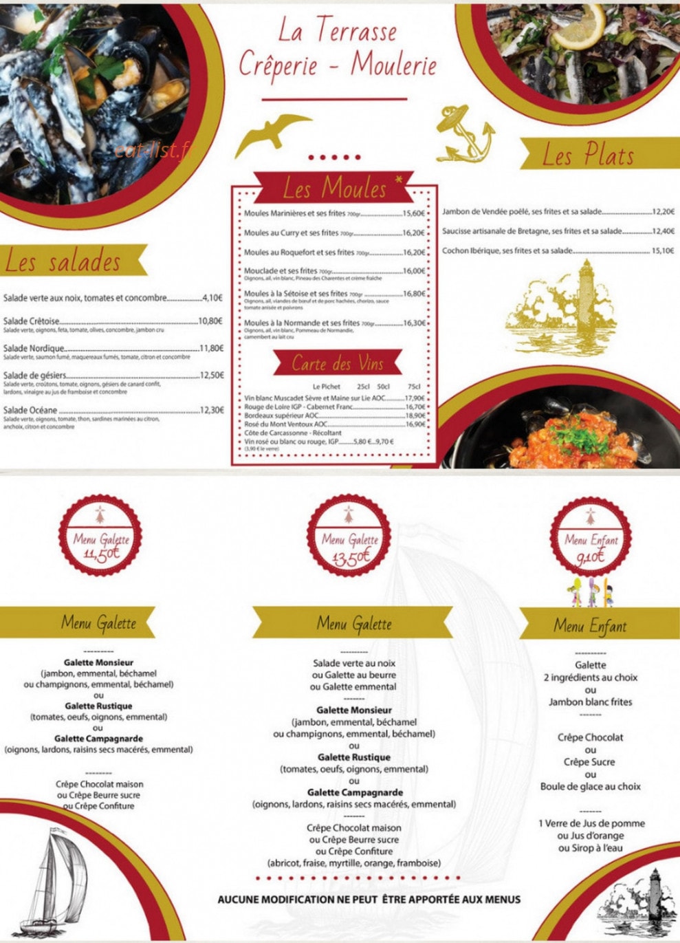 La Terrasse — carte page 2