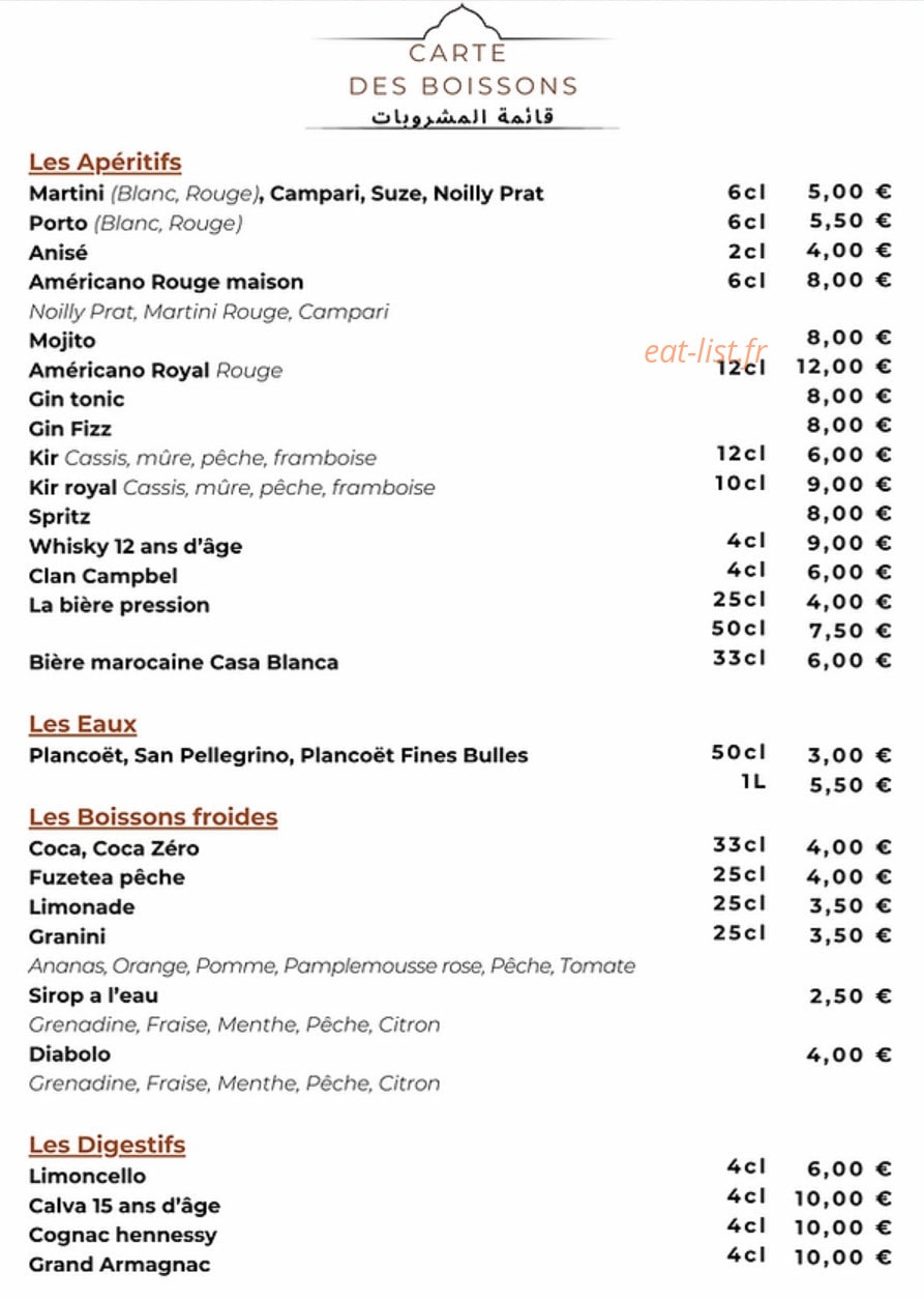 Le Nomade — carte page 7
