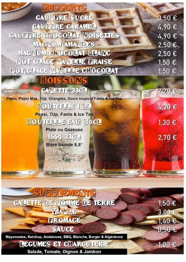 La Fabrik — carte page 5