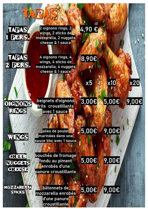 La Fabrik — carte page 4