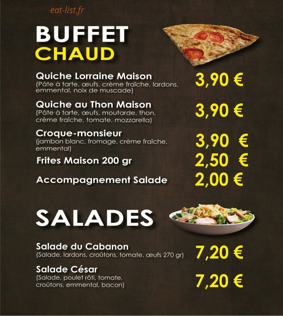 Le Cabanon — carte page 3
