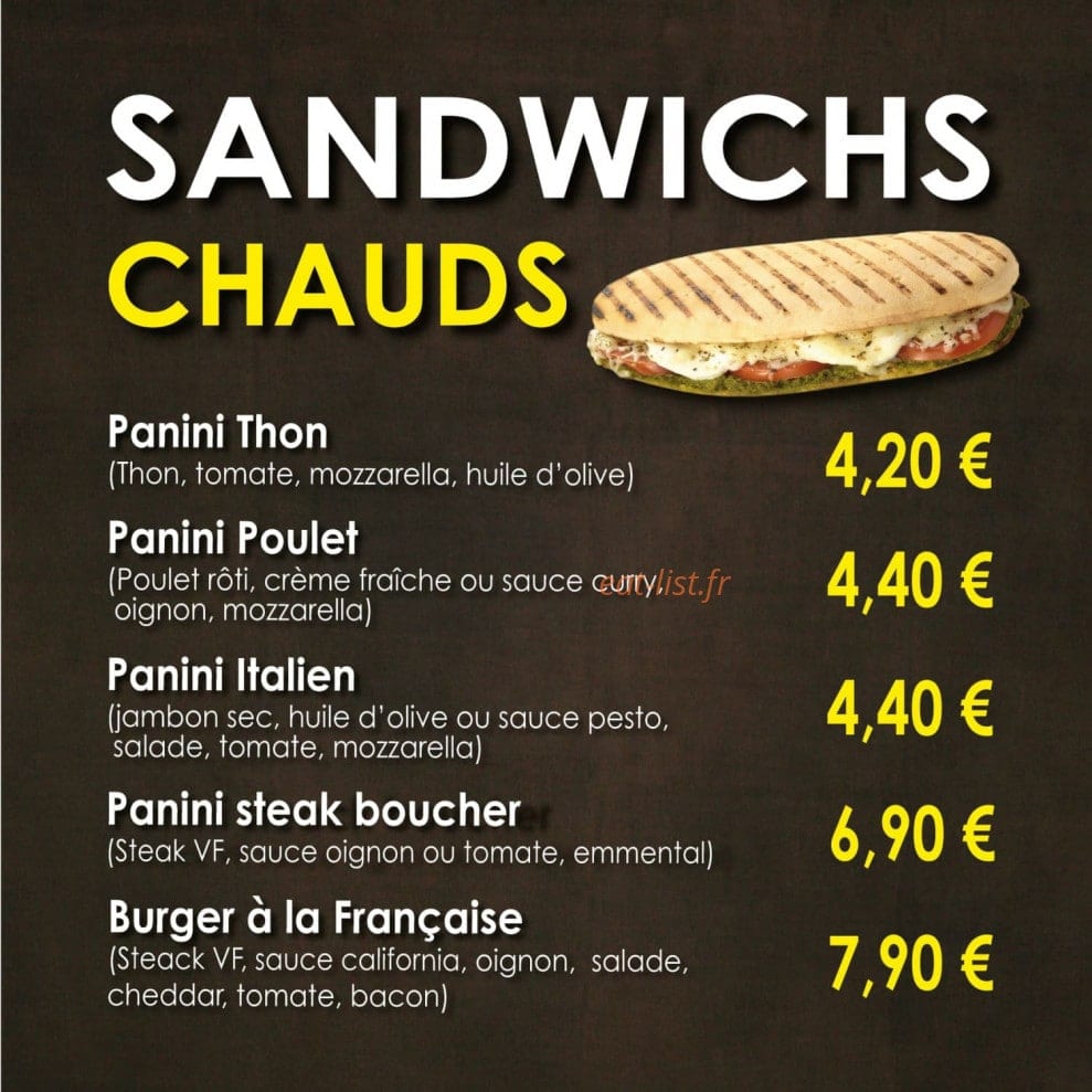 Le Cabanon — carte page 2