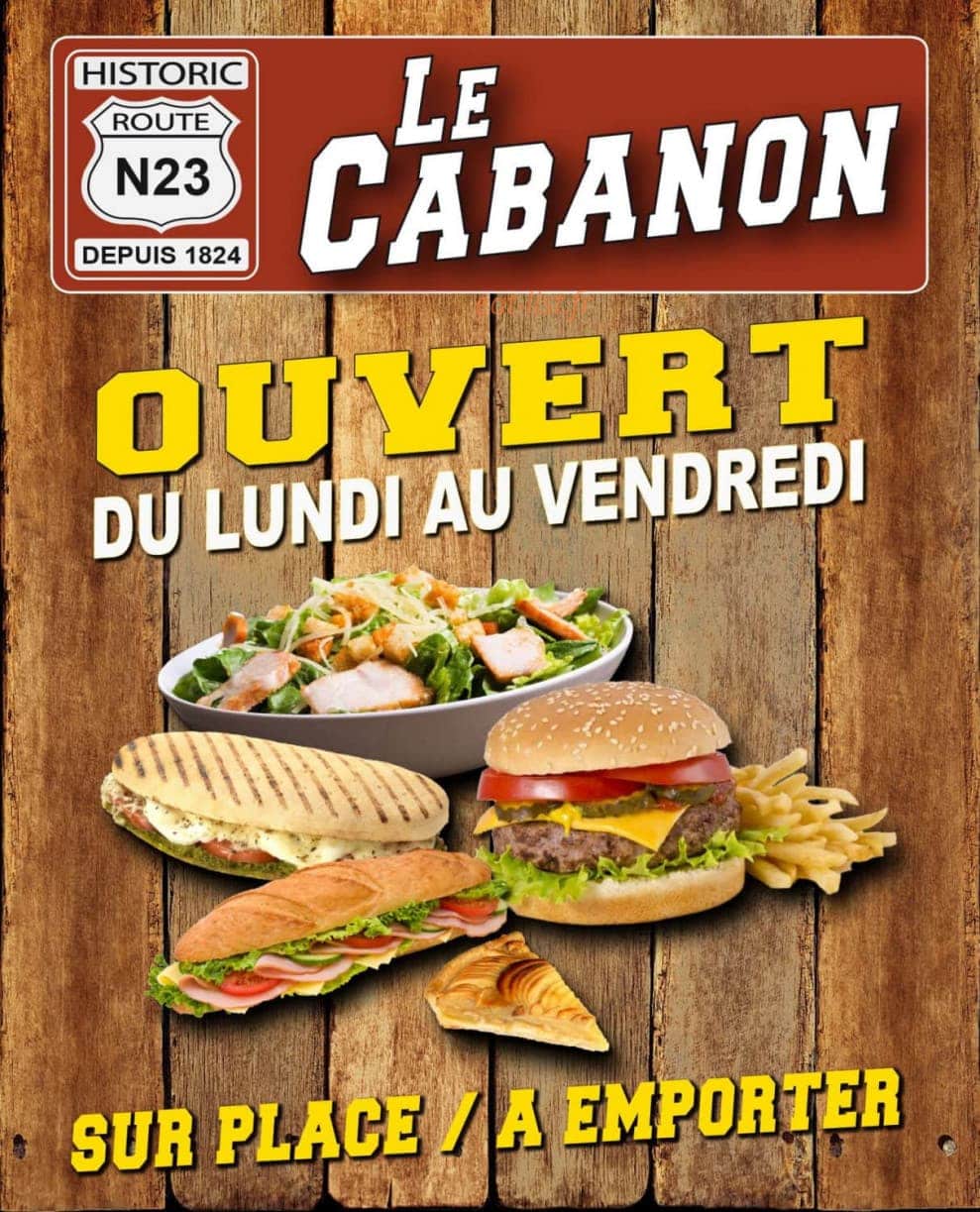 Le Cabanon — carte page 1