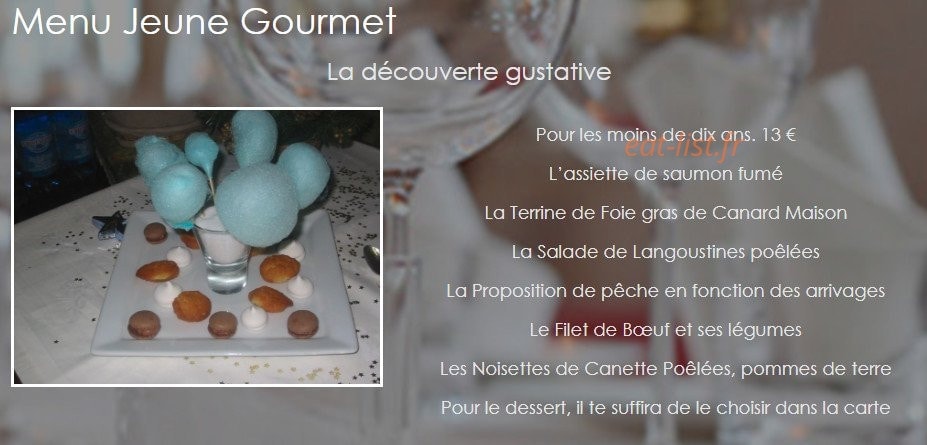 Le Relais Saint Clair — carte page 4
