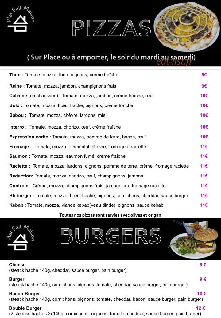 Aux Pas Sages — carte page 2