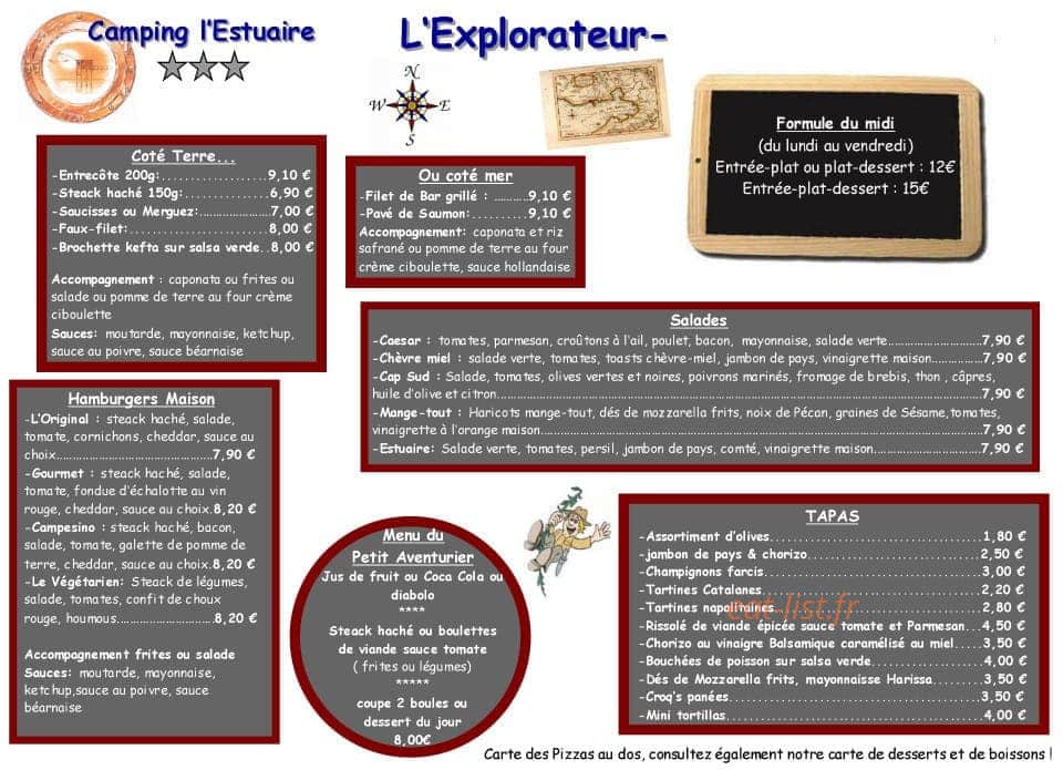 L'Explorateur — carte page 2