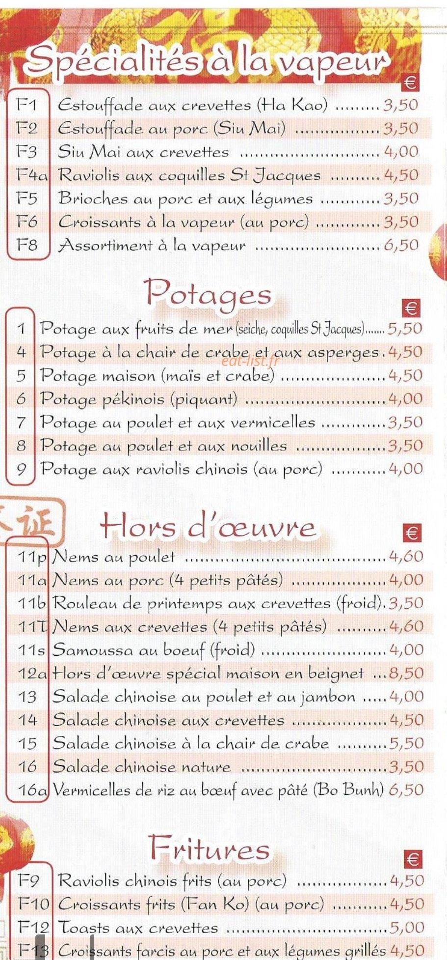 Le Royal Saint Nazaire — carte page 4