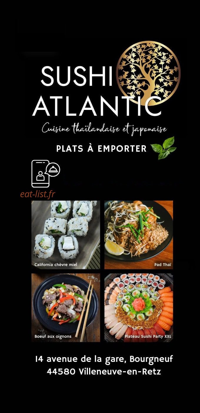 Sushi Atlantic — carte page 1