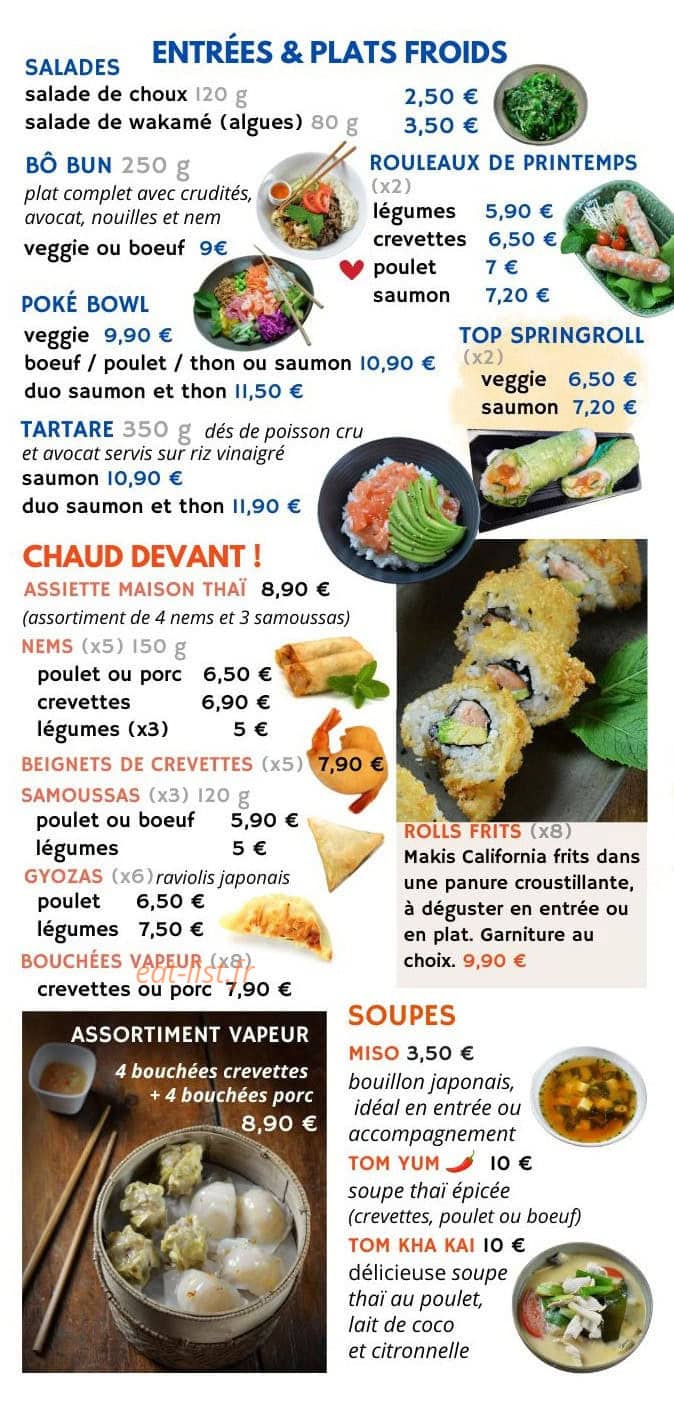 Sushi Atlantic — carte page 2