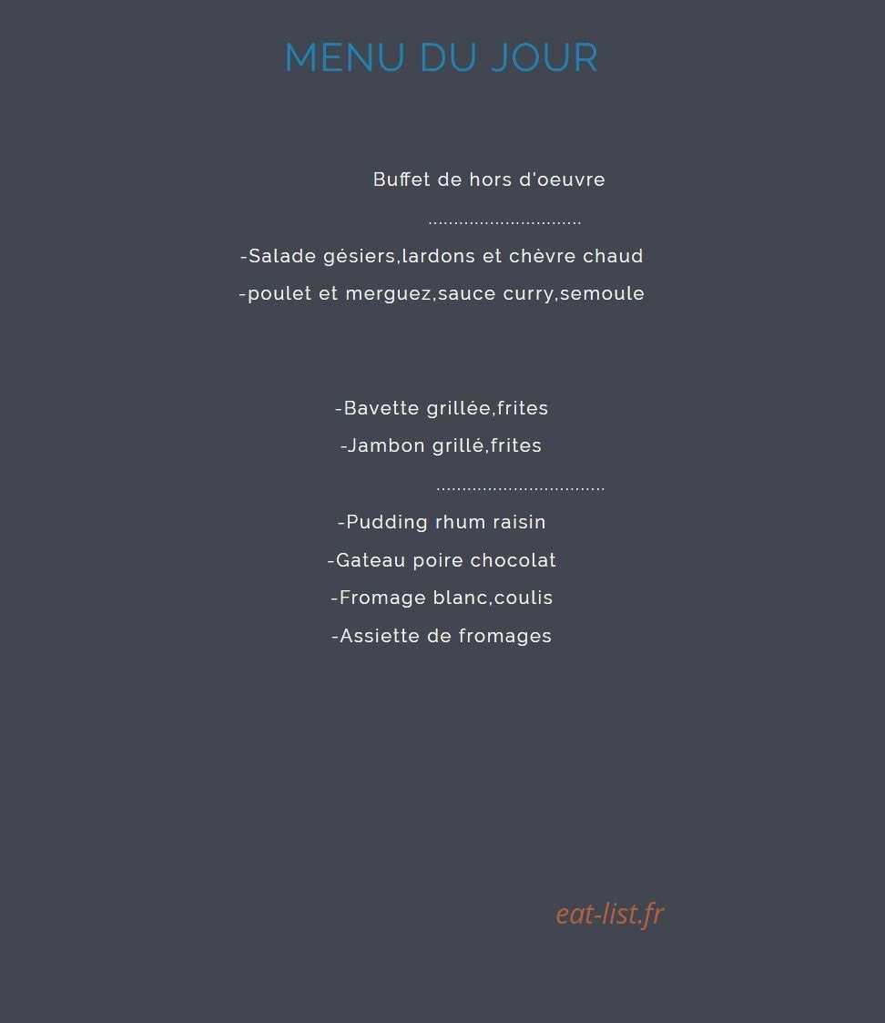 Au comptoir des ogres — carte page 1