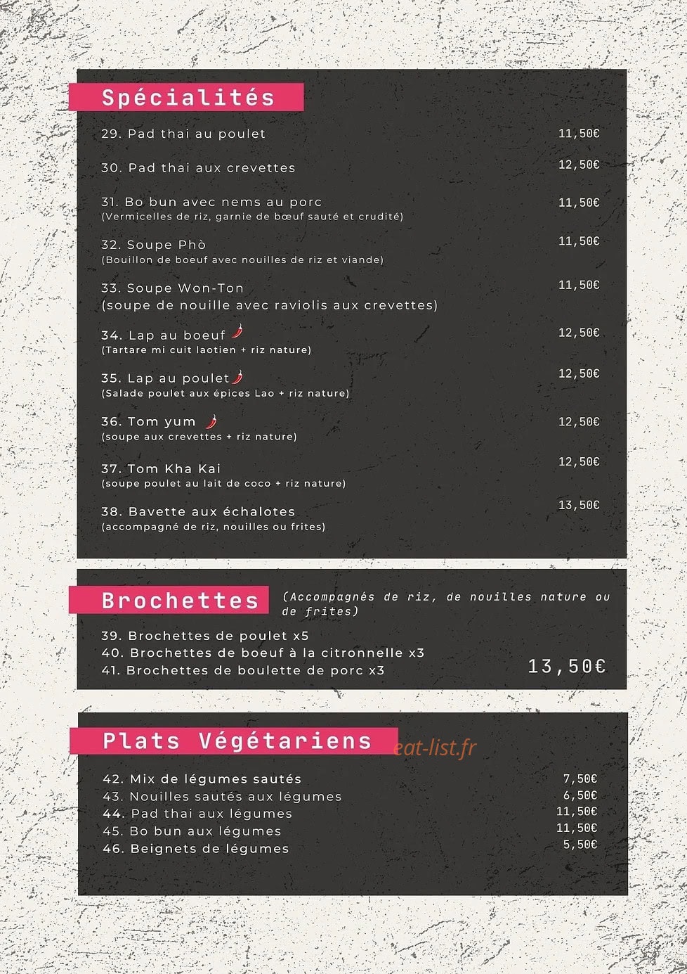 Mister Binh — carte page 3