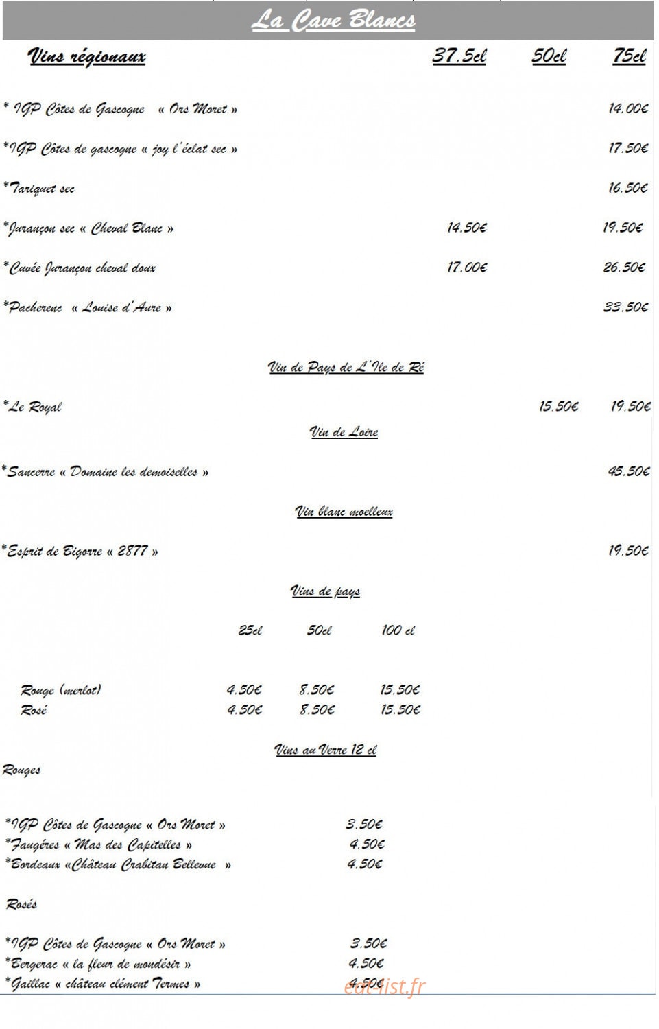 Le Picassiette — carte page 10