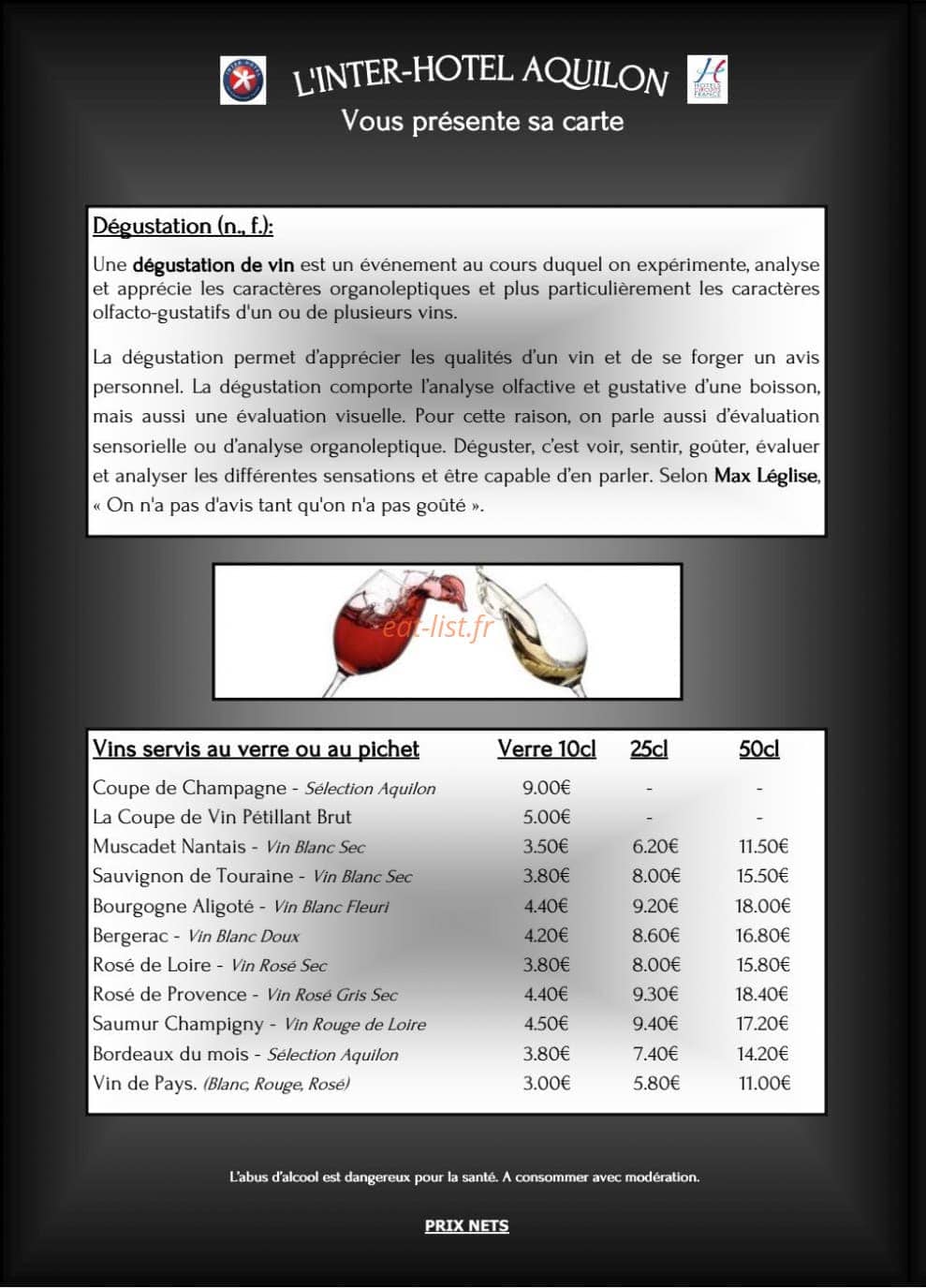 Aquilon — carte page 9