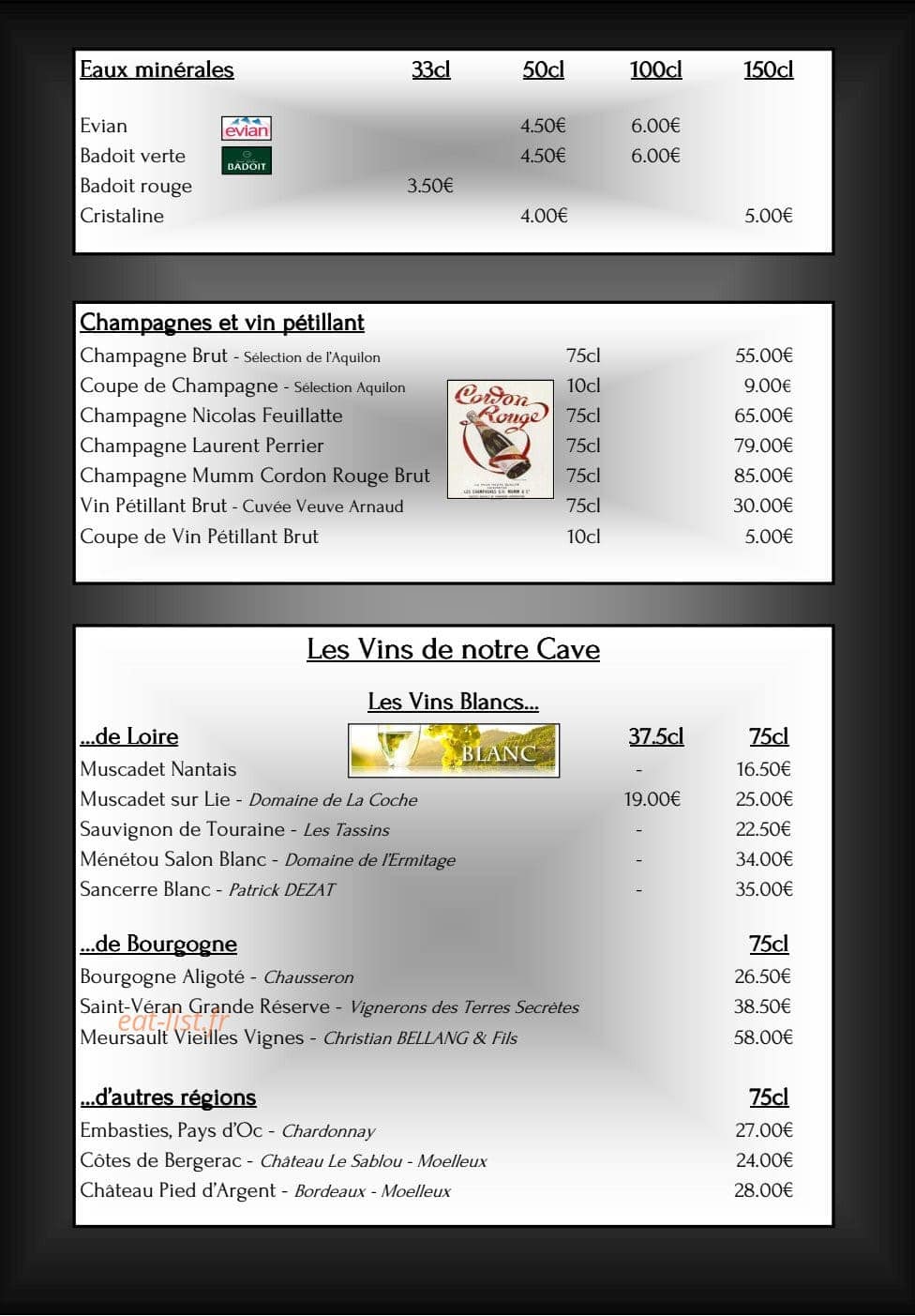 Aquilon — carte page 10