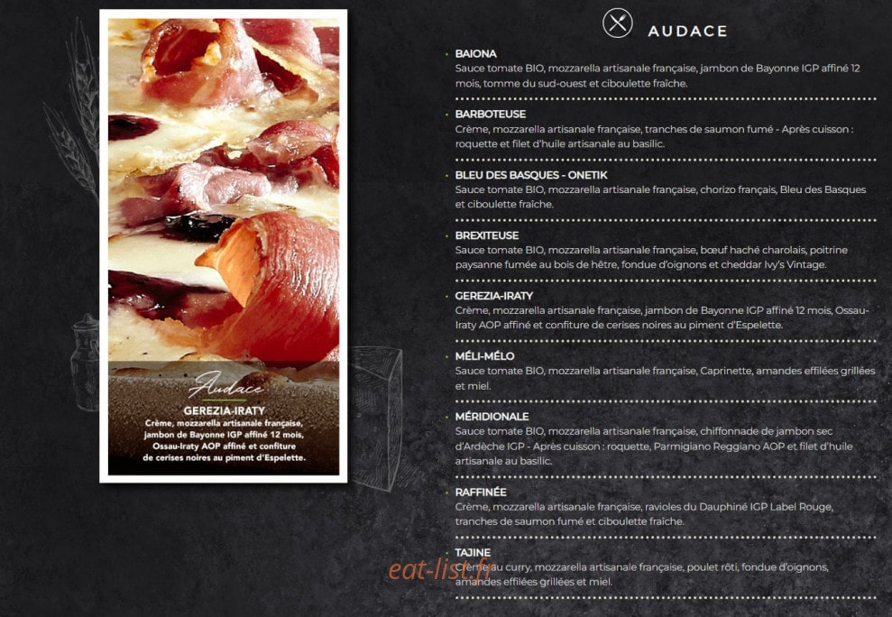 Basilic & Co — carte page 4