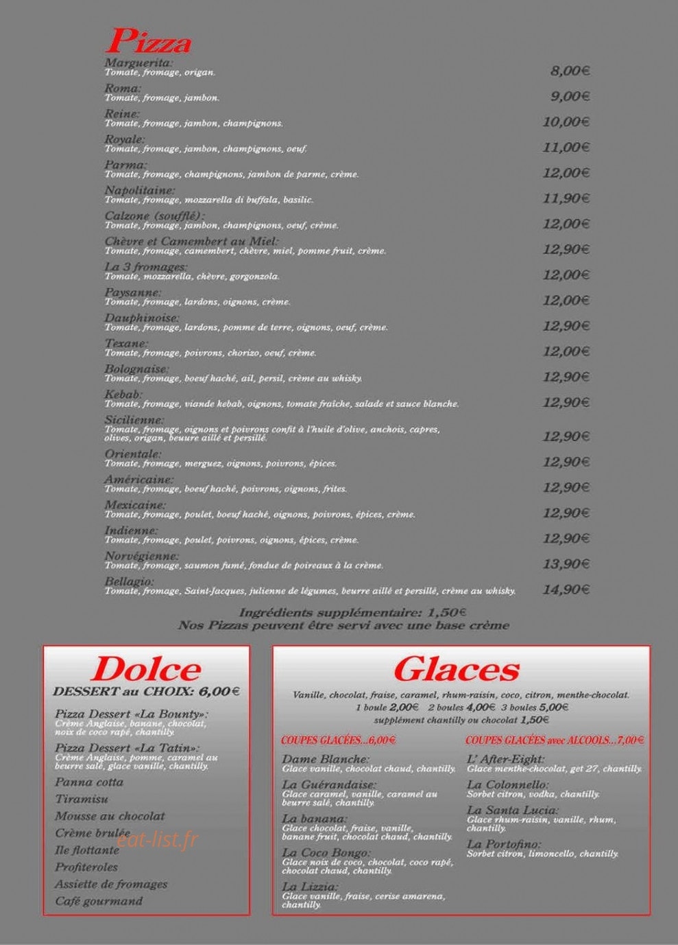 Bellagio — carte page 3