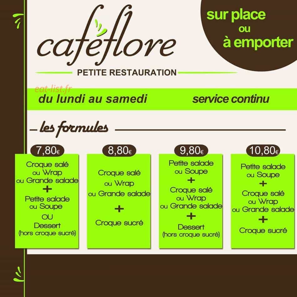 Caféflore — carte page 1