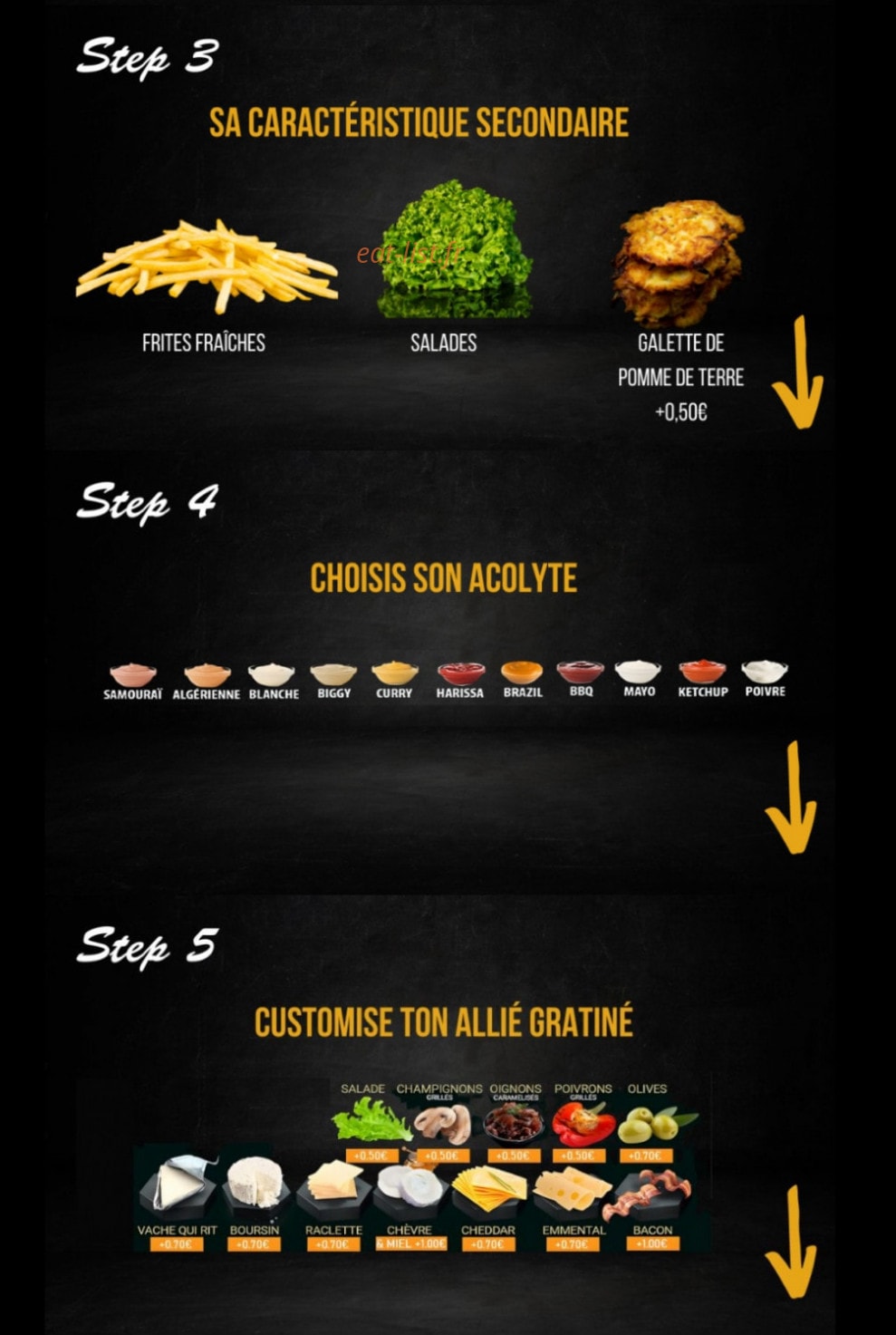 Gratiné ô Four — carte page 2
