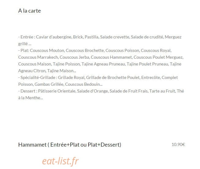 Hammamet — carte page 1