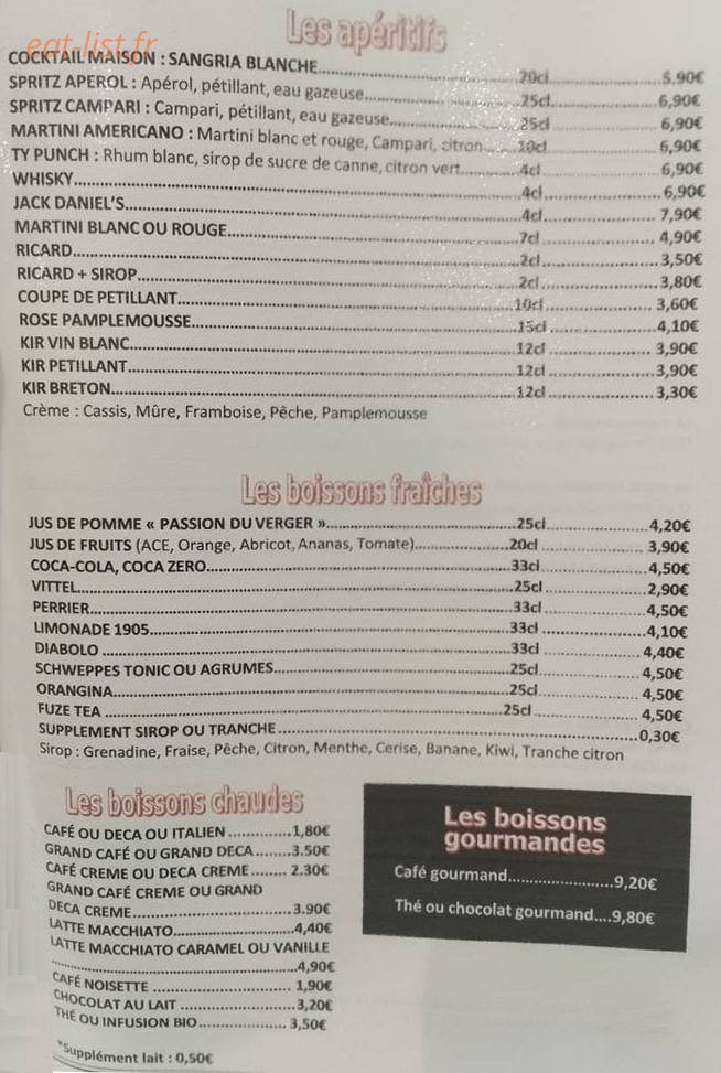 L’avenue — carte page 6