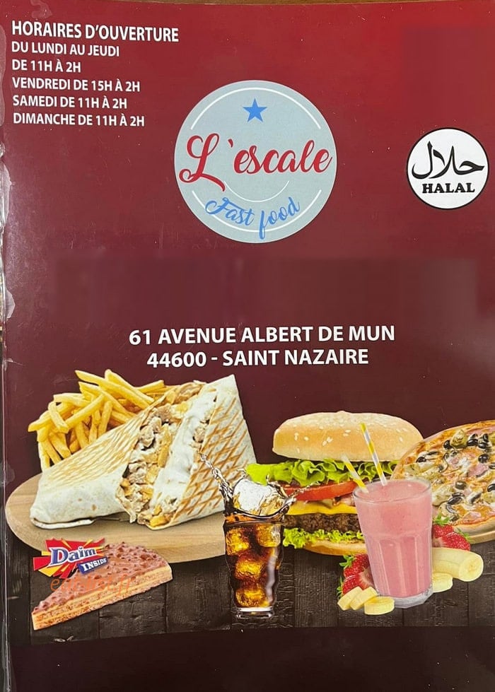 L'Escale — carte page 1