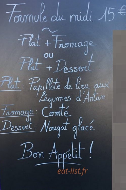 La Plage — carte page 1