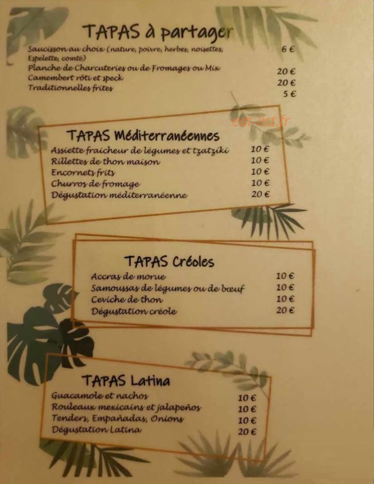 Le Bakoua — carte page 2